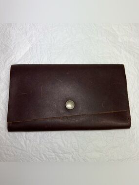 Portland Leather Goods Rancher Wallet Clutch Full Grain